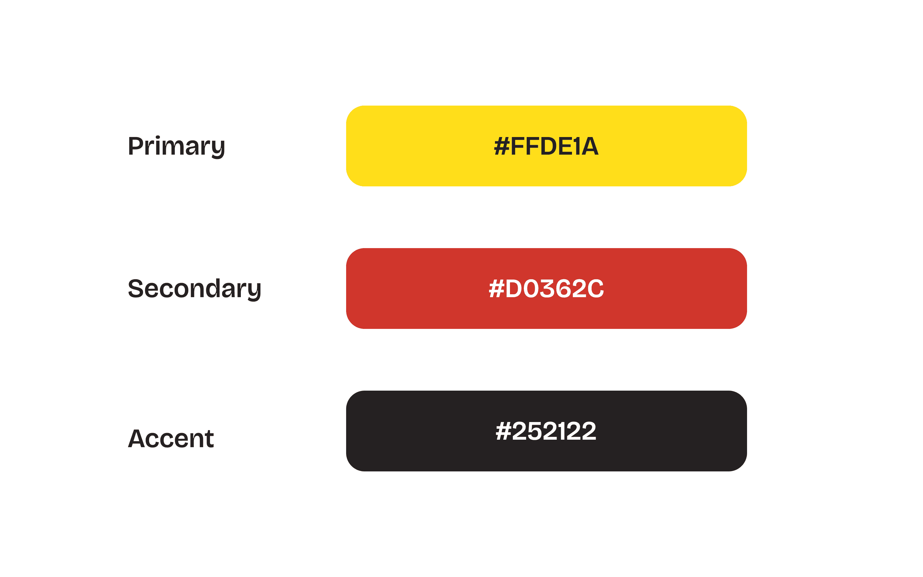 Final palette — cream yellow, red orange, and black — shown as colour swatches alongside the final ನ mark