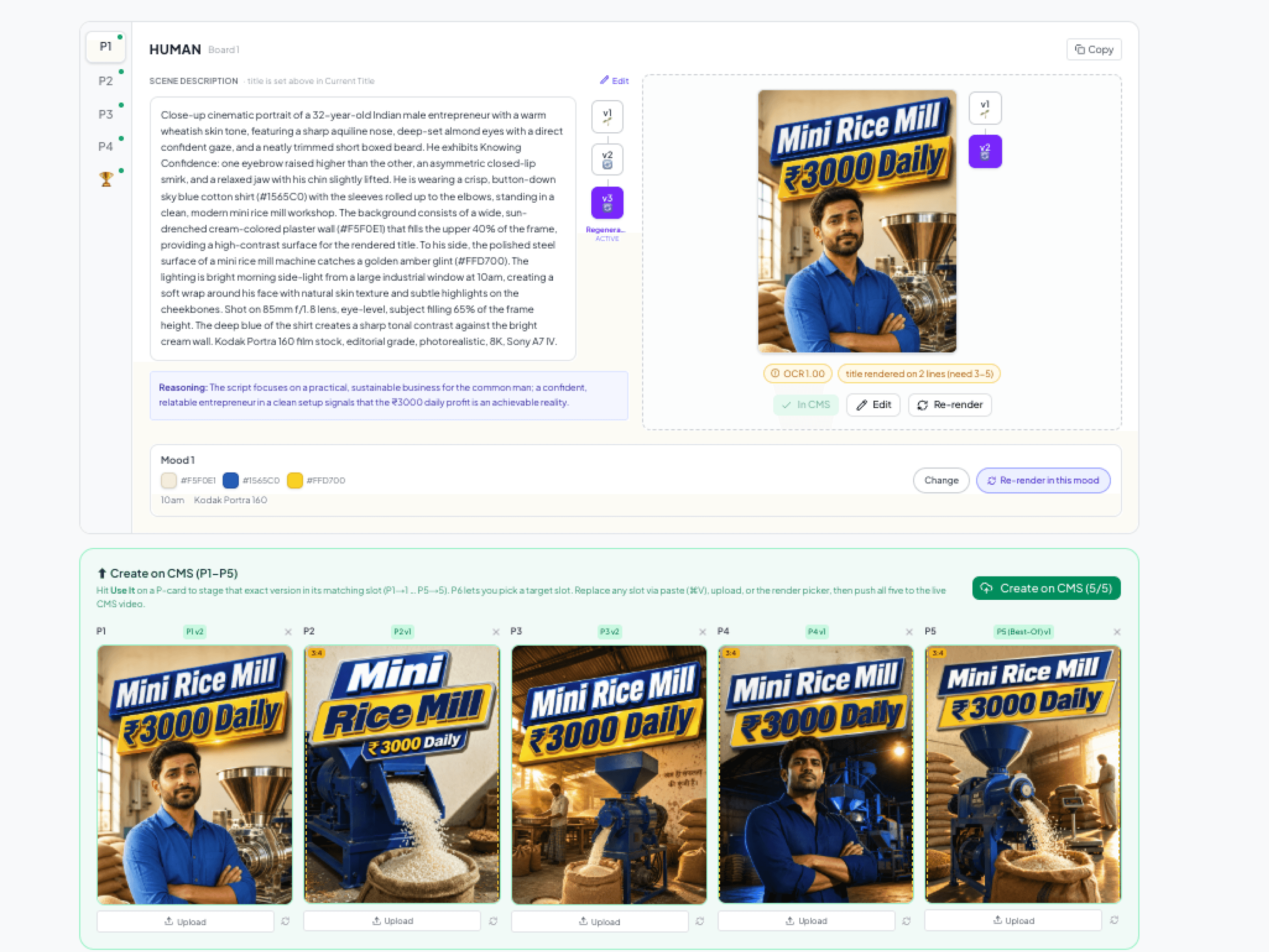 AI Design Brain CMS